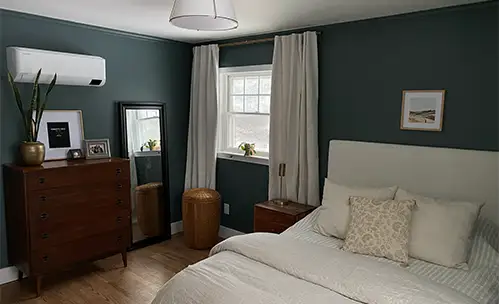 EcoHeat Maine heat pumps mini split affordable heating cooling case study