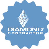 Mitsubishi Diamond Contractor badge